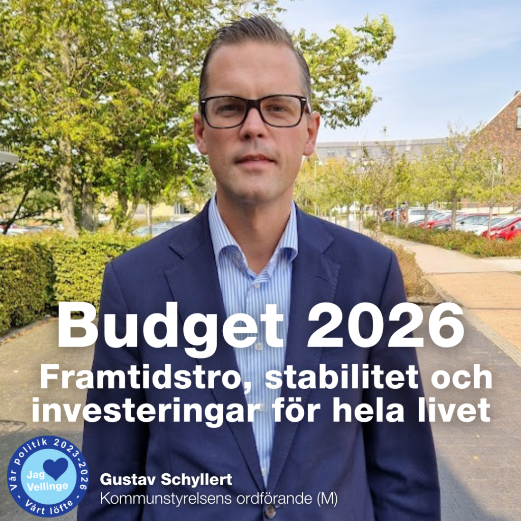 Vellingemoderaternas förslag till budget 2026